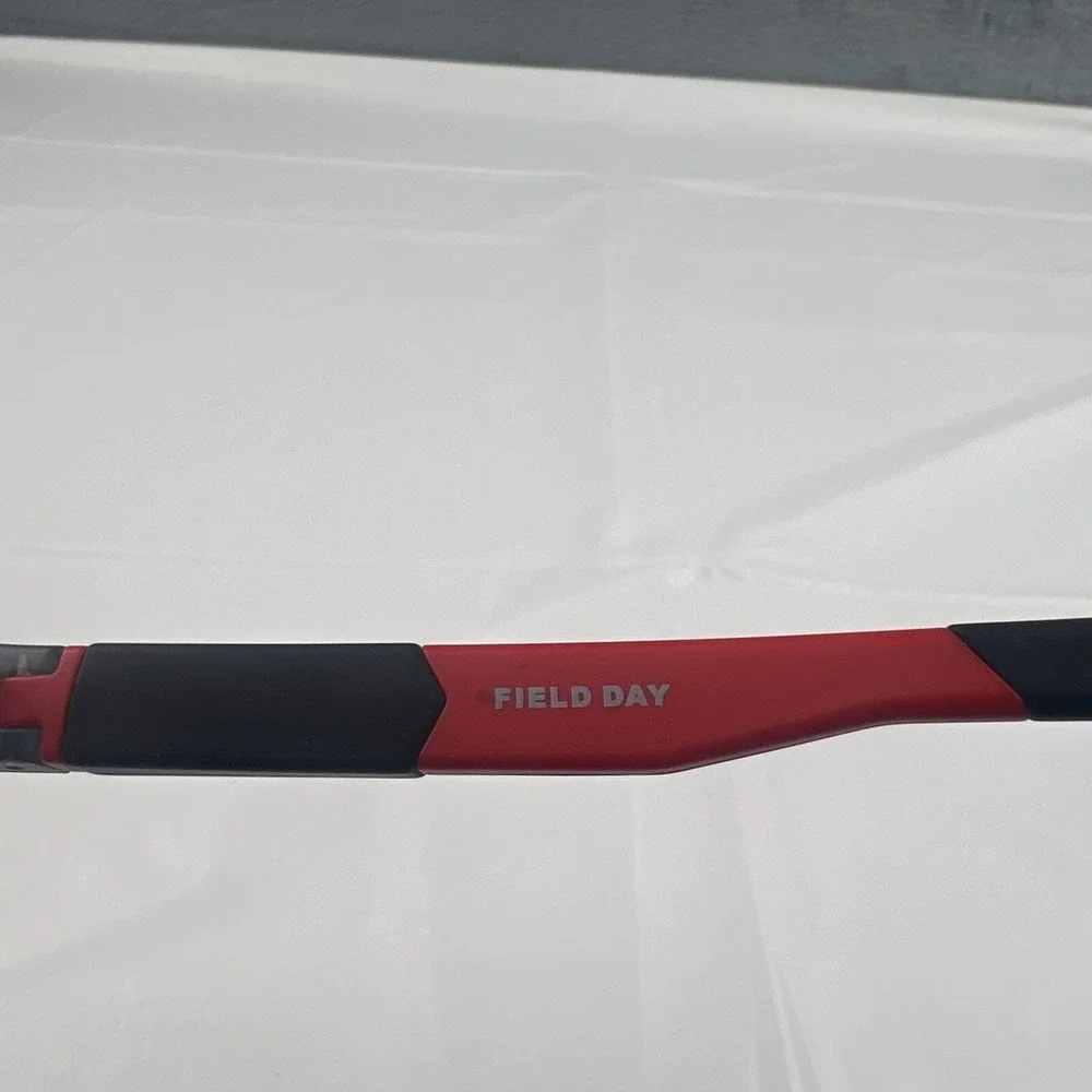 Oakley OY8007 0250 Field Day Youth Glasses Satin Grey Smoke Red 50-15-128 FRAMES